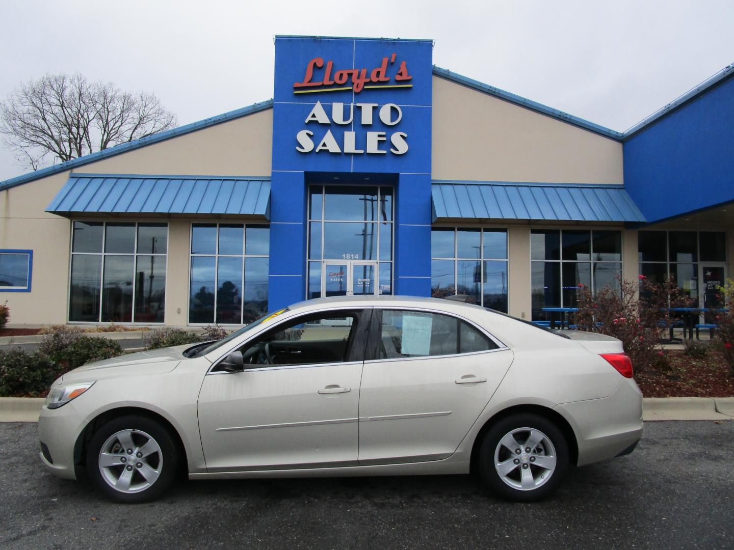 2015 TAN Chevrolet Malibu LS (1G11B5SL1FF) with an 2.5L L4 DOHC 16V engine, 6-Speed Automatic transmission, located at 1814 Albert Pike Road, Hot Springs, AR, 71913, (501) 623-1717, 34.494228, -93.094070 - Photo#0